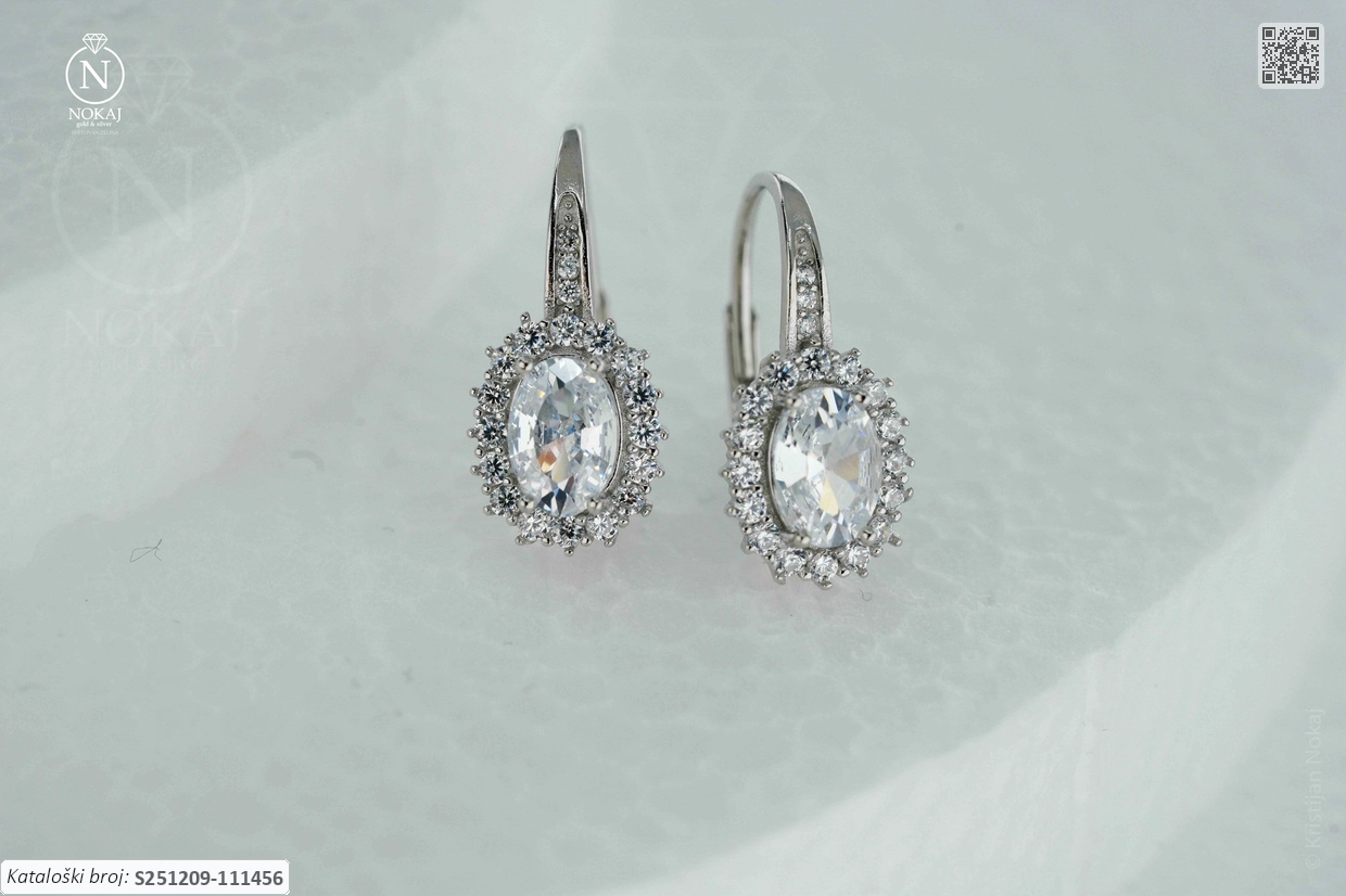 SREBRNE NAUŠNICE S CIRKONIMA (S251209-111456)
