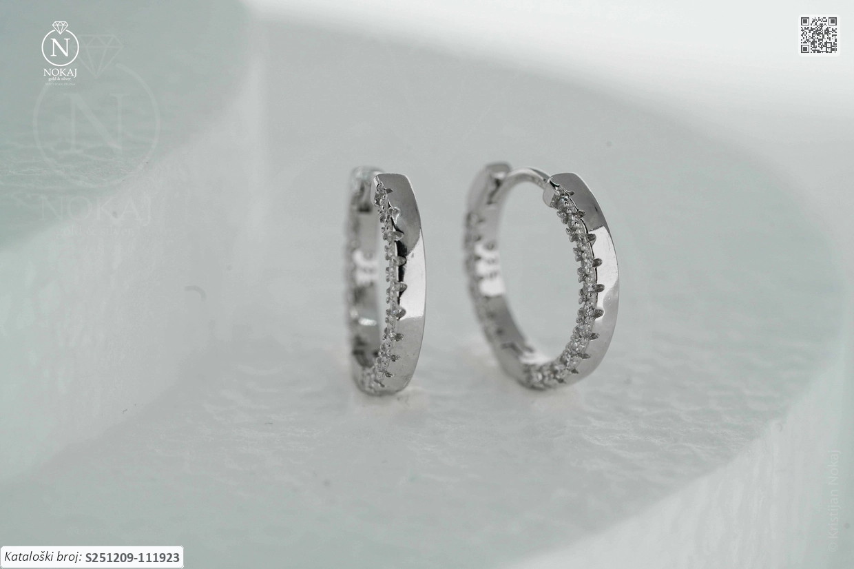 SREBRNE NAUŠNICE S CIRKONIMA (S251209-111923)