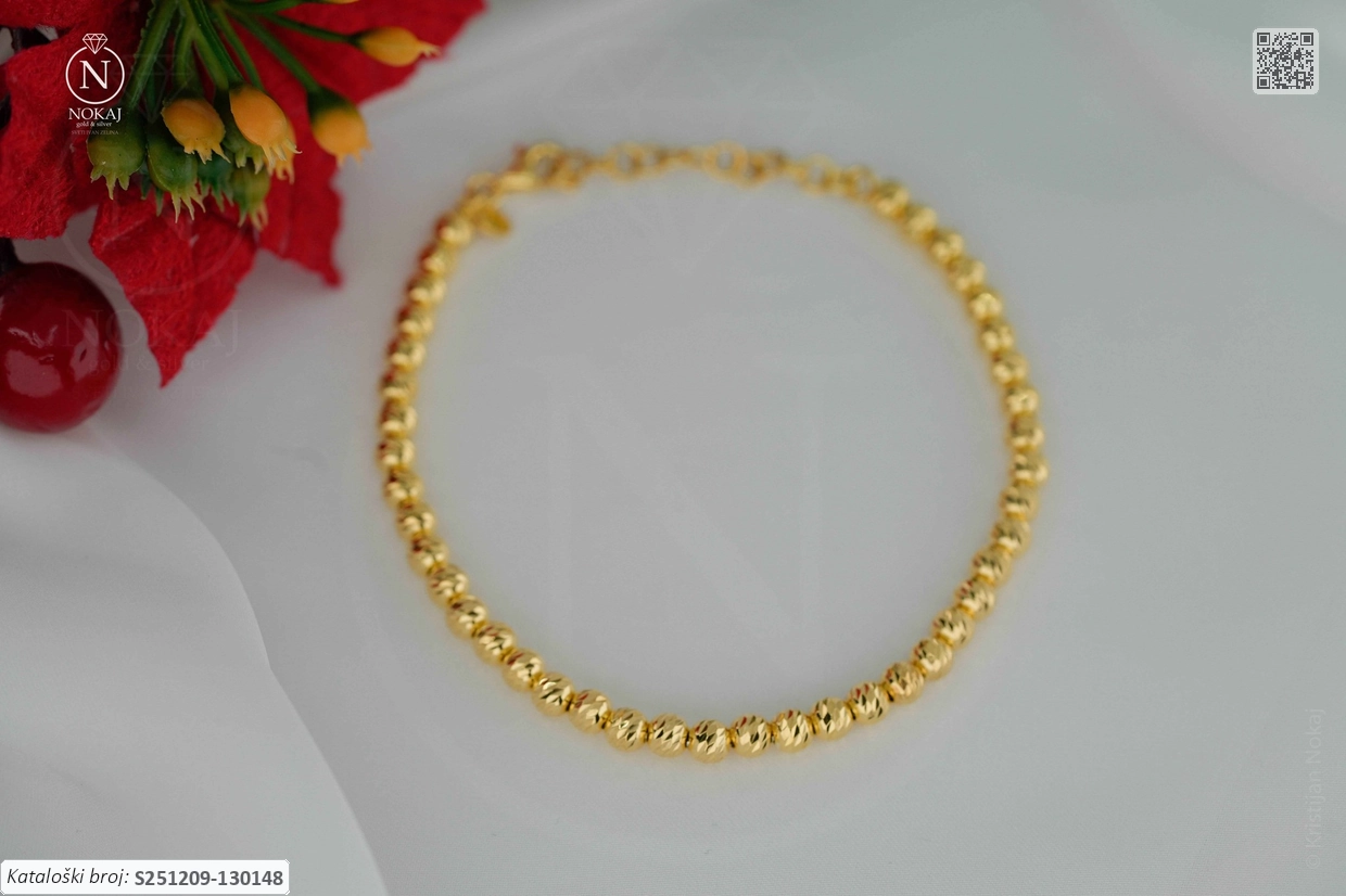 SREBRNA NARUKVICA - KUGLICE (S251209-130148) - Slika 2