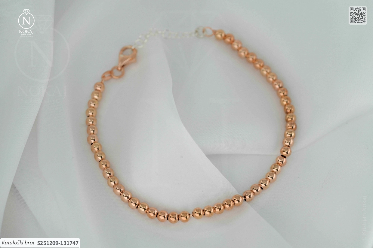 SREBRNA NARUKVICA - KUGLICE (S251209-131747) - Slika 2