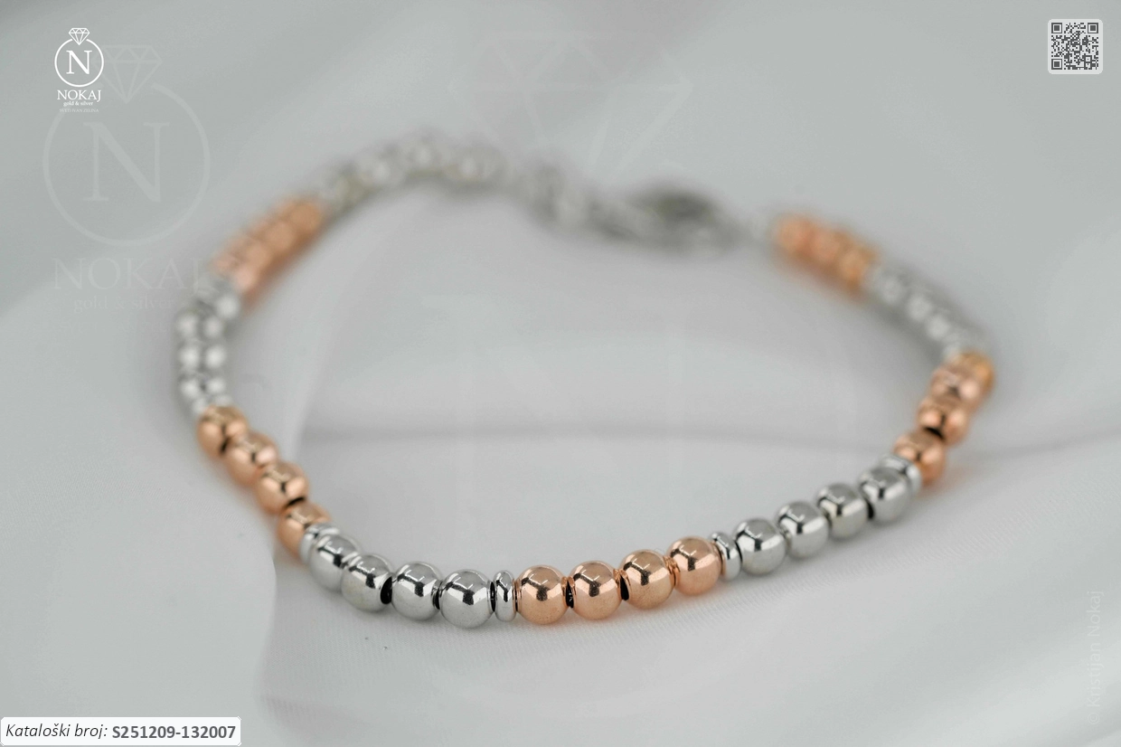 SREBRNA NARUKVICA - KUGLICE (S251209-132007)