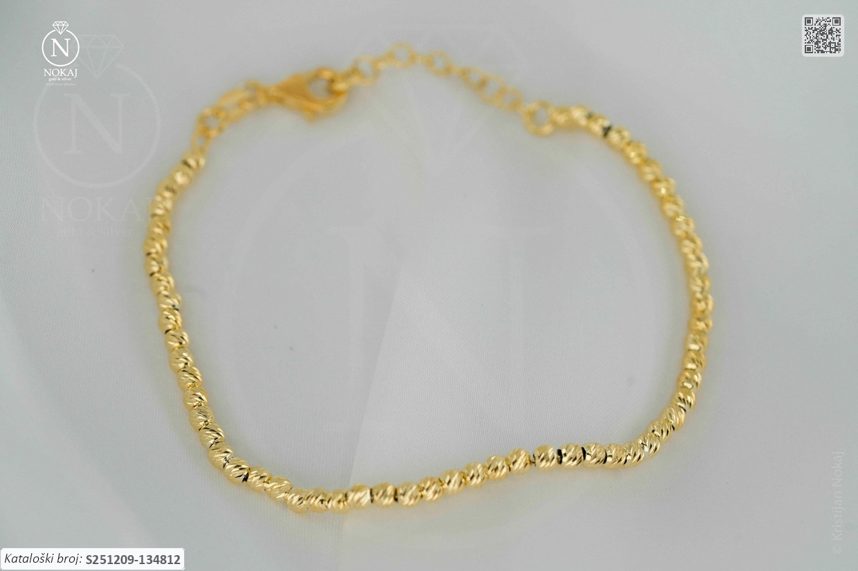 SREBRNA NARUKVICA - KUGLICE (S251209-134812) - Slika 2