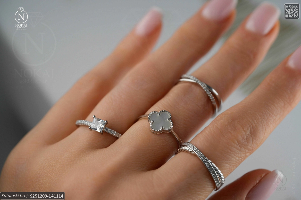 SREBRNI PRSTEN S CIRKONIMA (S251209-141114) - Slika 4