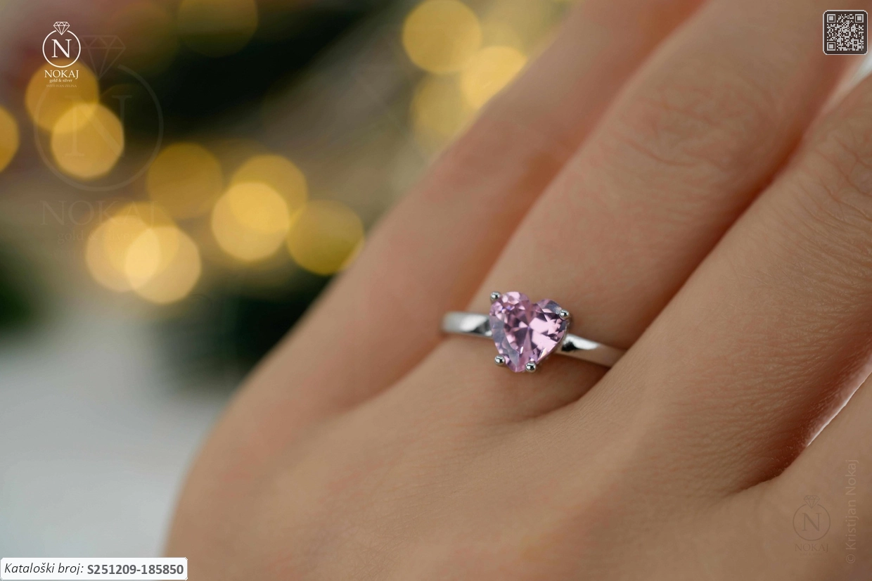SREBRNI PRSTEN S CIRKONOM (S251209-185850) - Slika 2