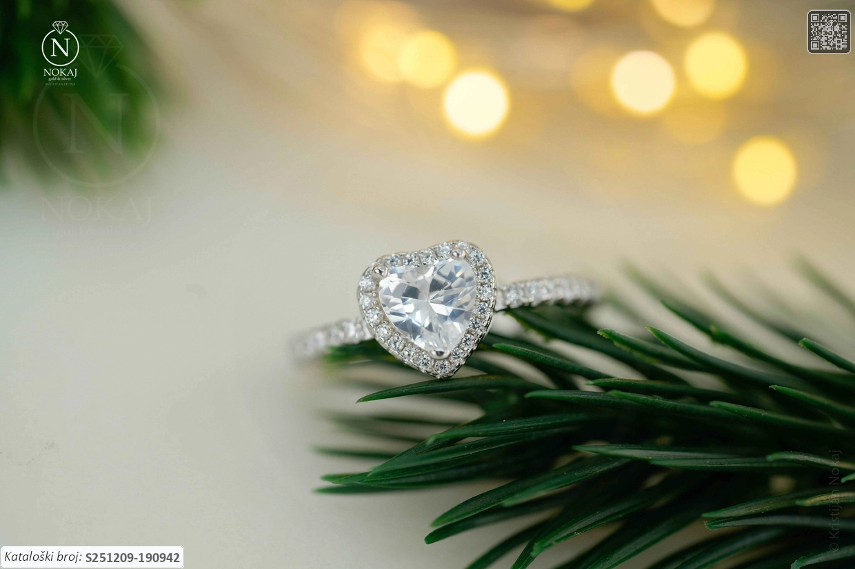 SREBRNI PRSTEN S CIRKONOM (S251209-190942) - Slika 2