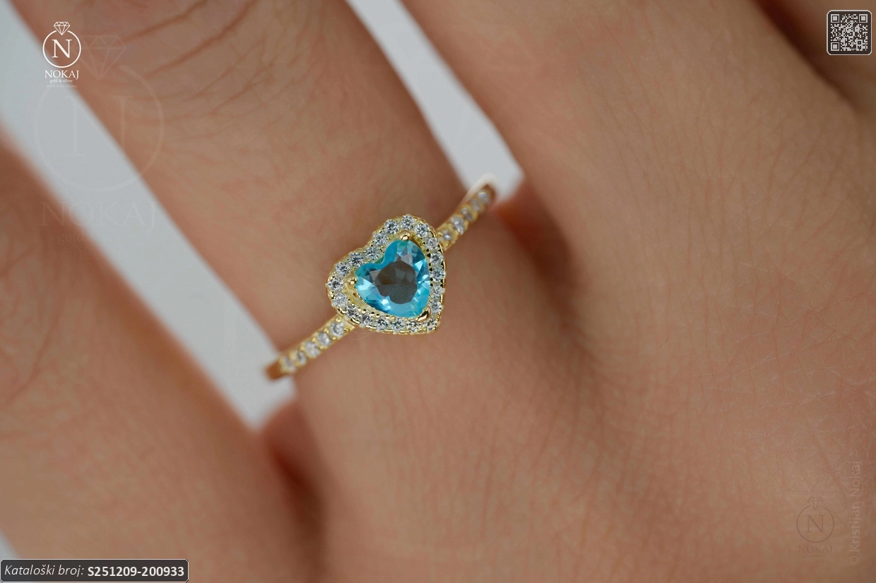 SREBRNI PRSTEN S CIRKONIMA - SRCE (S251209-200933)