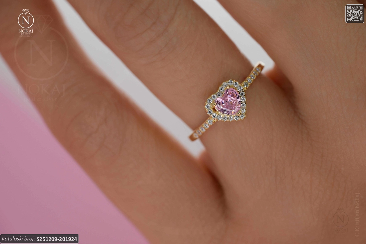 SREBRNI PRSTEN S CIRKONIMA - SRCE (S251209-201924)