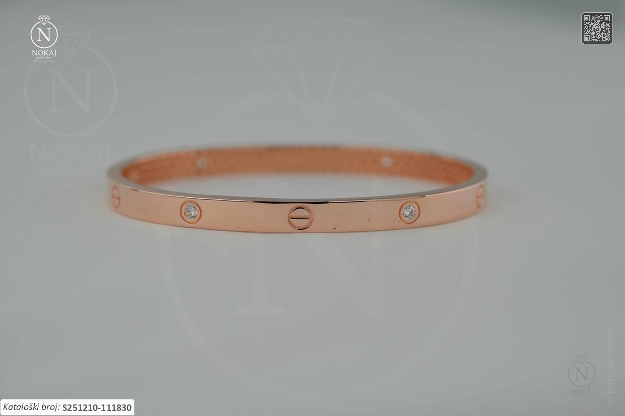 SREBRNA NARUKVICA S CIRKONIMA (S251210-111830)