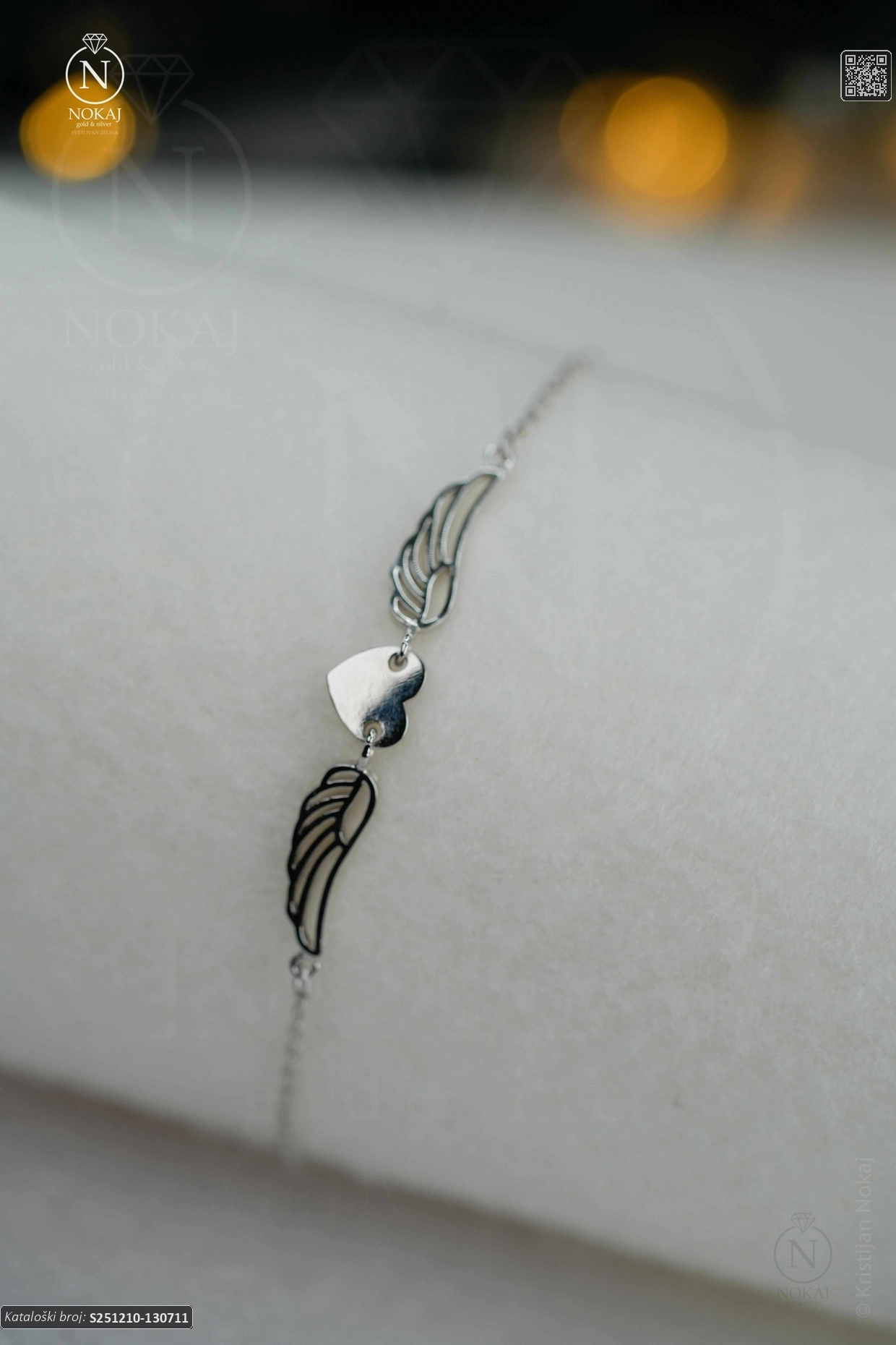 SREBRNA NARUKVICA - SRCE (S251210-130711) - Slika 3