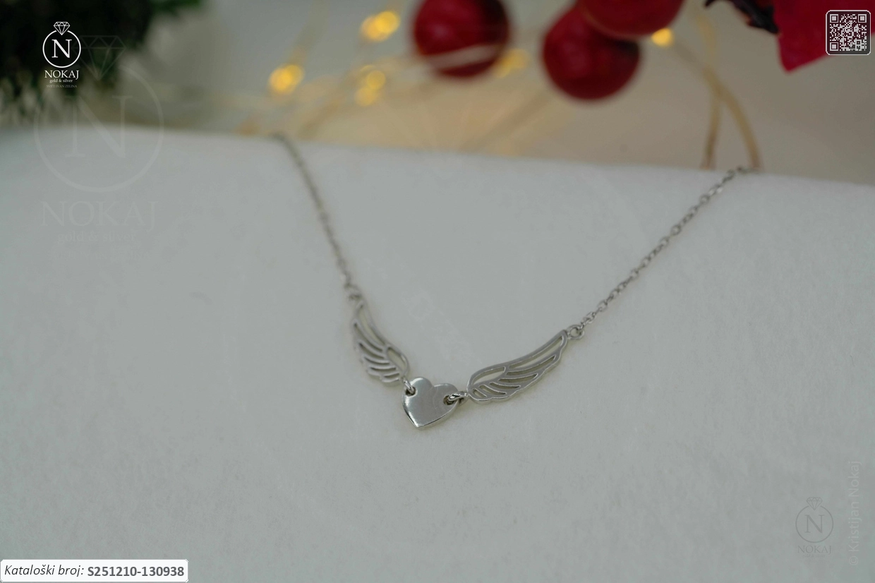 SREBRNA OGRLICA - SRCE (S251210-130938) - Slika 2