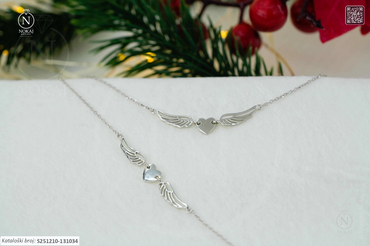 SREBRNI KOMPLET - ANĐELOVA KRILA (S251210-131034) - Slika 2