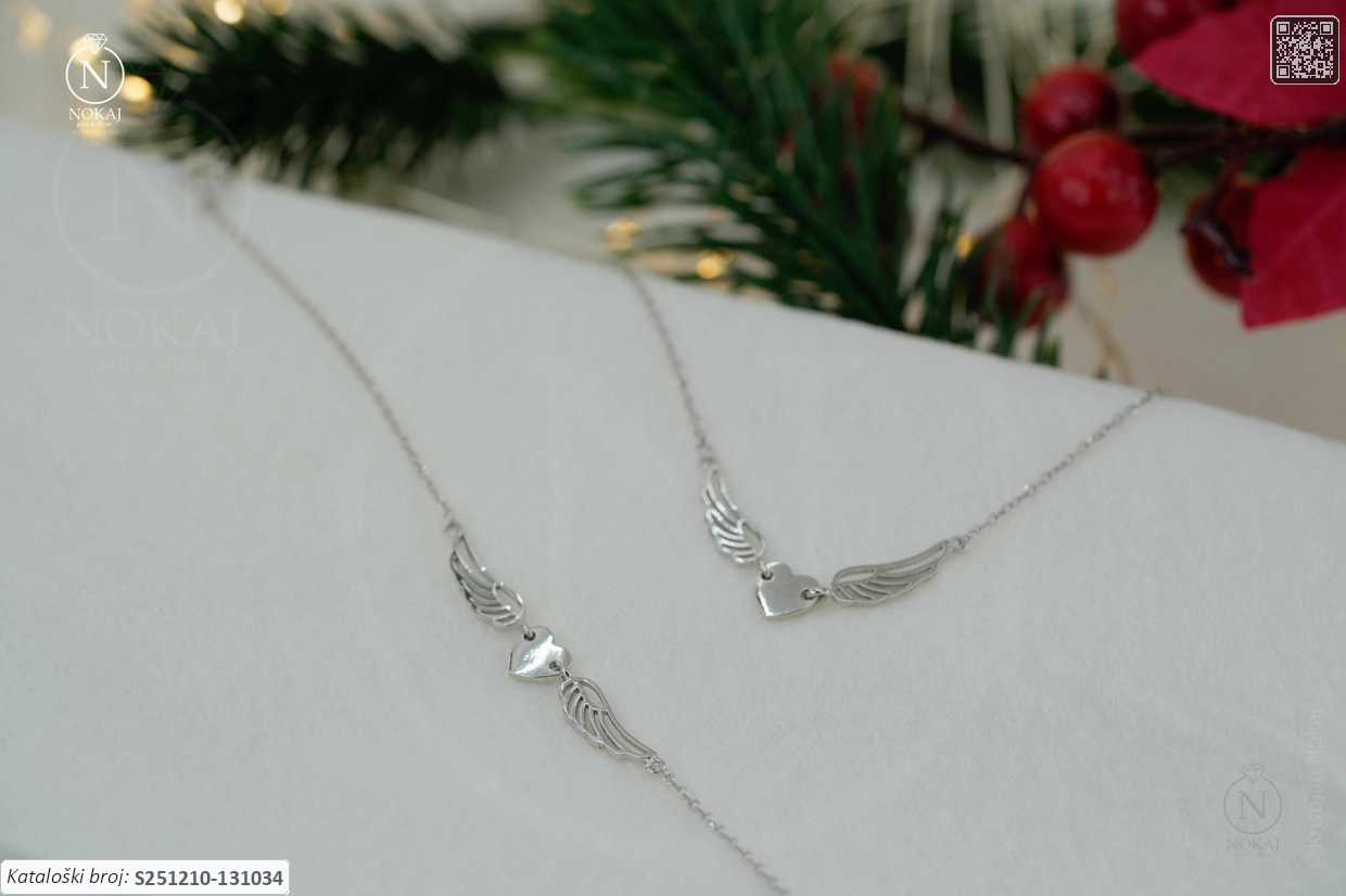 SREBRNI KOMPLET - ANĐELOVA KRILA (S251210-131034) - Slika 3