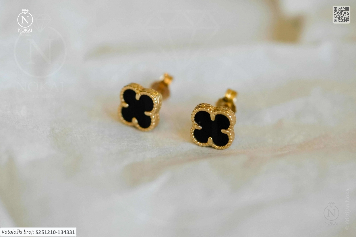 SREBRNE NAUŠNICE - DJETELINA (S251210-134331) - Slika 2