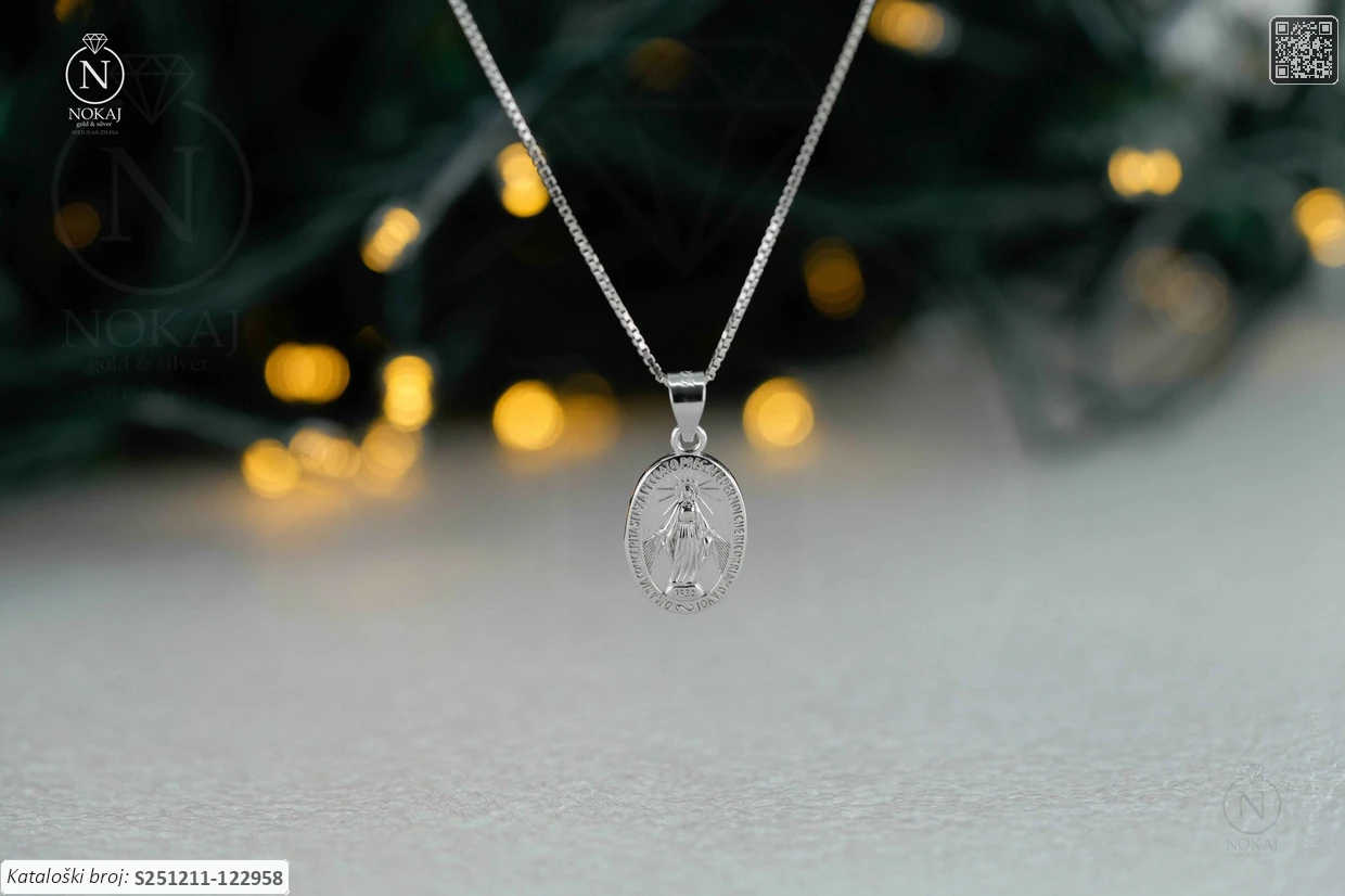 SREBRNI PRIVJESAK - SVETA MAJKA MARIJA (S251211-122958)