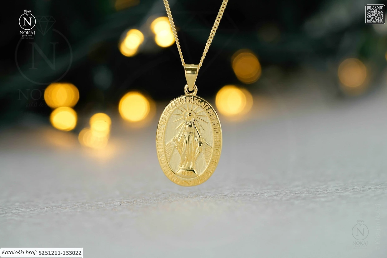 SREBRNI PRIVJESAK - SVETA MAJKA MARIJA (S251211-133022)