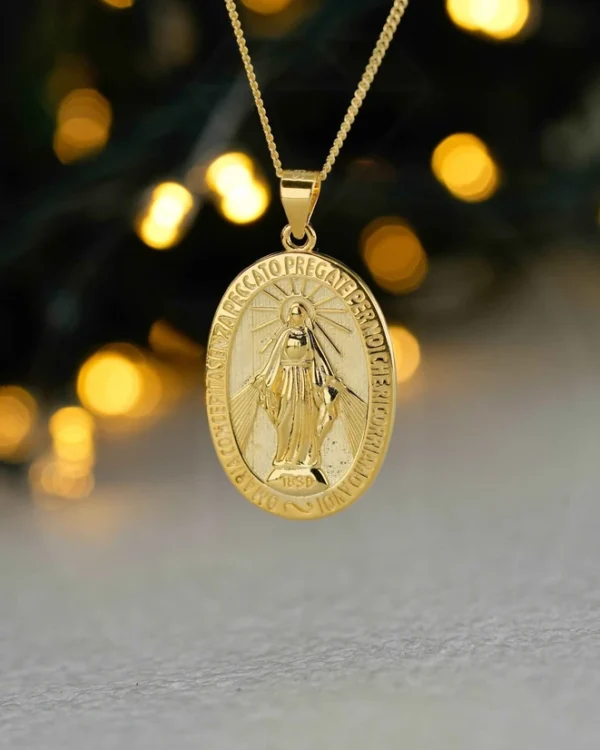 SREBRNI PRIVJESAK - SVETA MAJKA MARIJA (S251211-133058)