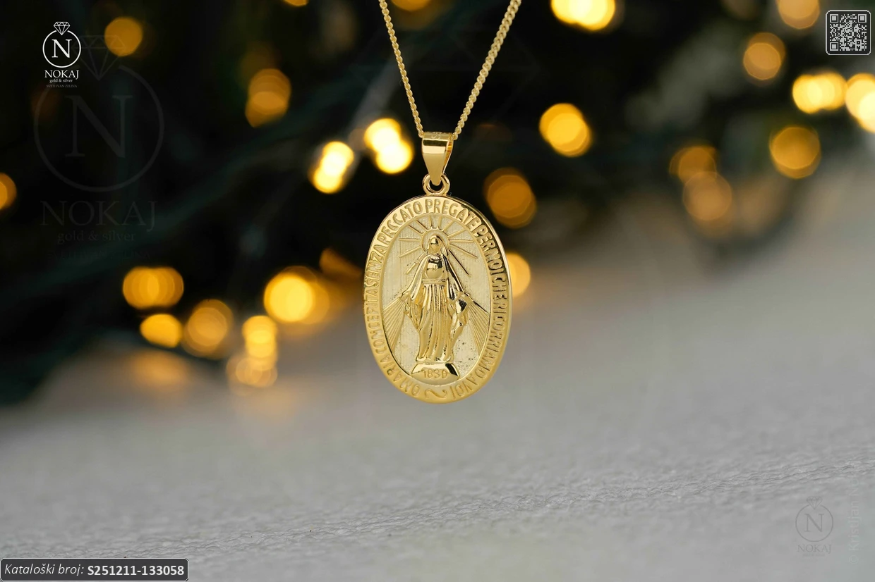 SREBRNI PRIVJESAK - SVETA MAJKA MARIJA (S251211-133058)