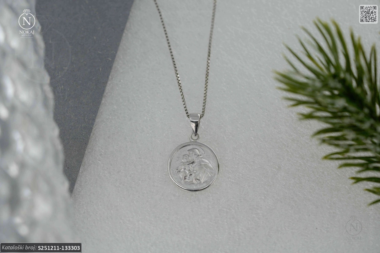 SREBRNI PRIVJESAK - SVETI JOSIP (S251211-133303)