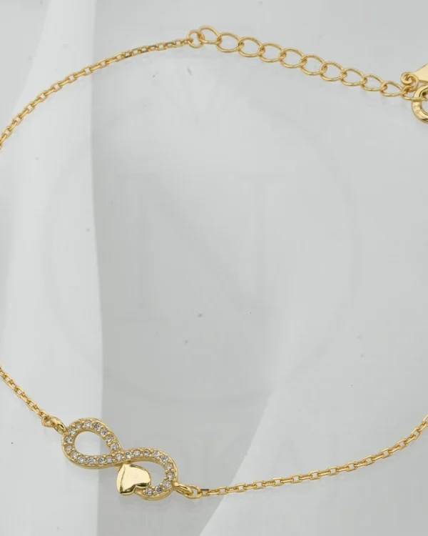 SREBRNA NARUKVICA S CIRKONIMA - BESKONAČNOST (S251212-132121)