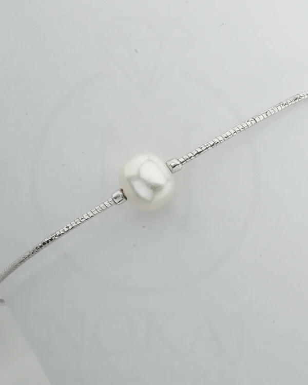 SREBRNA NARUKVICA S BISEROM (S251212-140651)