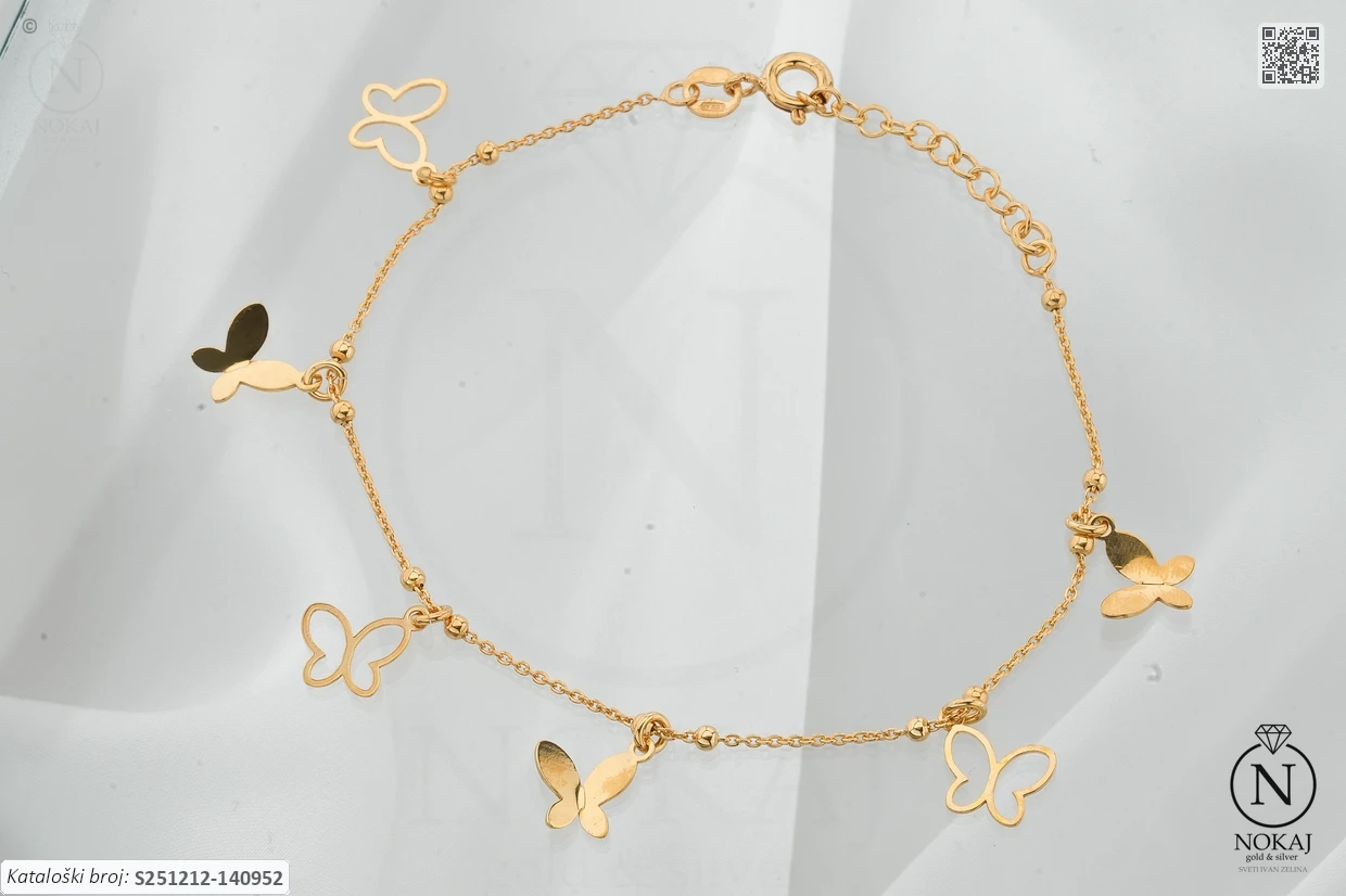 SREBRNA NARUKVICA - LEPTIR (S251212-140952)