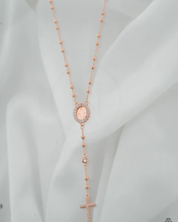 SREBRNA OGRLICA S CIRKONIMA - KRIŽ (S251213-095835)