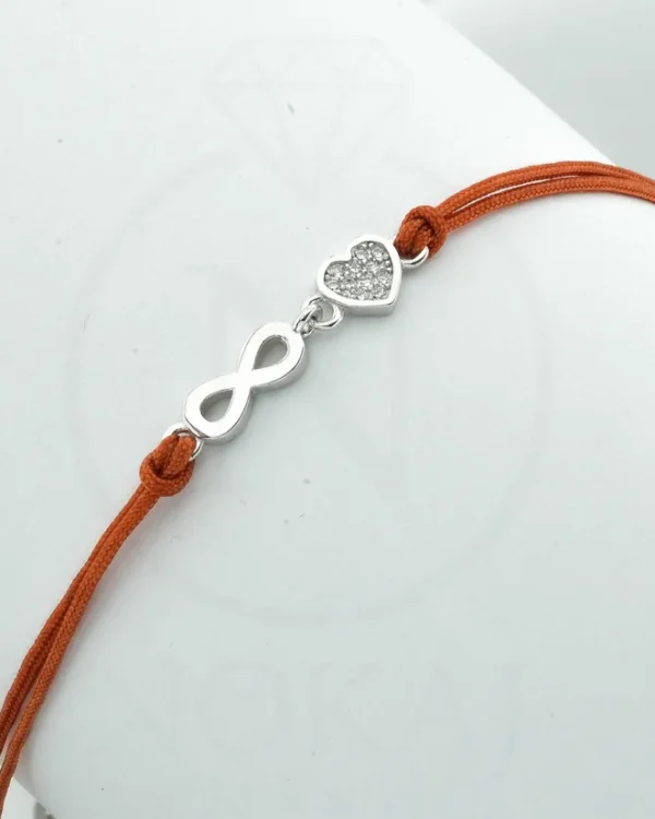 SREBRNA NARUKVICA S CIRKONIMA - BESKONAČNOST (S251216-155123)