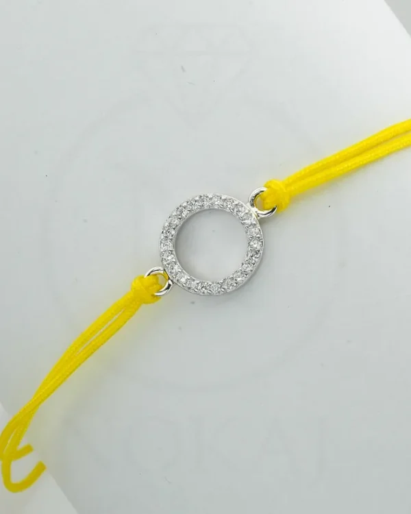 SREBRNA NARUKVICA S CIRKONIMA - VJEČNOST (S251216-163509)