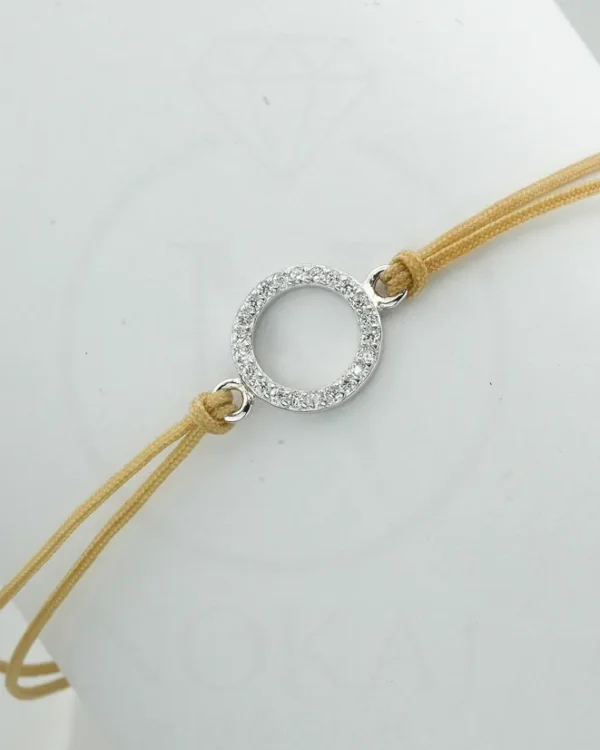 SREBRNA NARUKVICA S CIRKONIMA - VJEČNOST (S251216-164112)