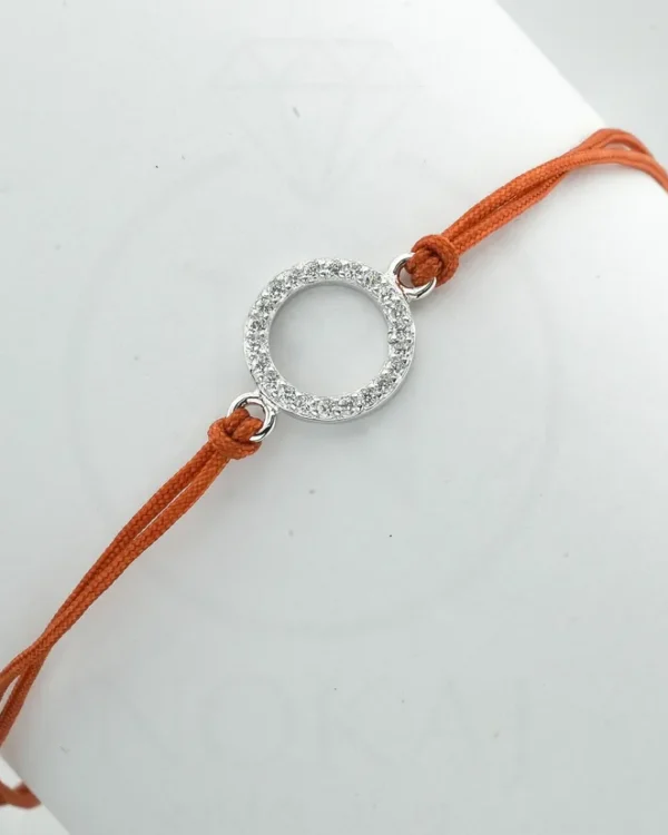 SREBRNA NARUKVICA S CIRKONIMA - VJEČNOST (S251216-164152)