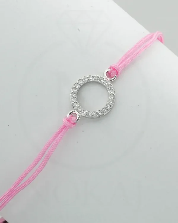 SREBRNA NARUKVICA S CIRKONIMA - VJEČNOST (S251216-164230)