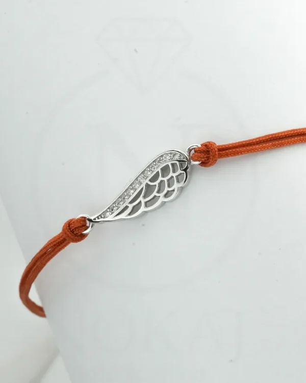 SREBRNA NARUKVICA S CIRKONIMA - ANĐELOVA KRILA (S251216-164930)