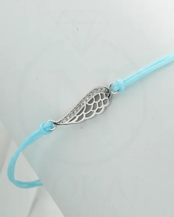 SREBRNA NARUKVICA S CIRKONIMA - ANĐELOVA KRILA (S251216-165114)