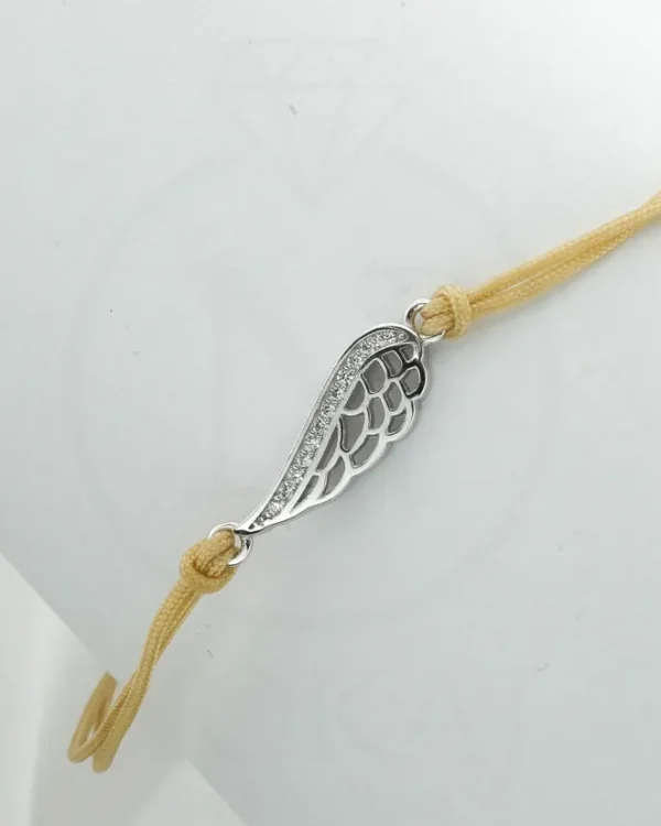 SREBRNA NARUKVICA S CIRKONIMA - ANĐELOVA KRILA (S251216-165144)