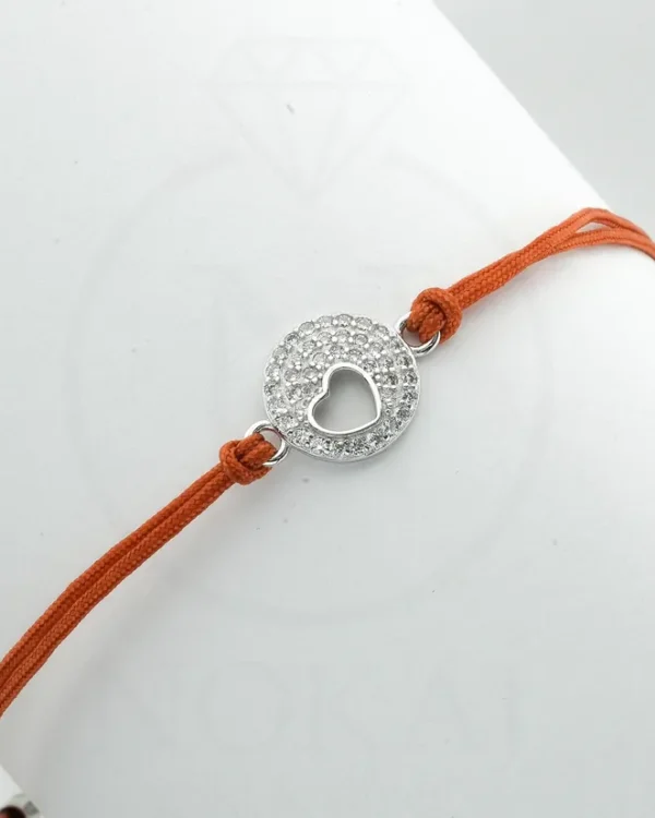 SREBRNA NARUKVICA S CIRKONIMA - SRCE (S251216-170204)