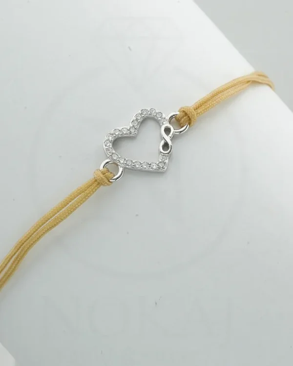 SREBRNA NARUKVICA S CIRKONIMA - BESKONAČNOST (S251216-170720)