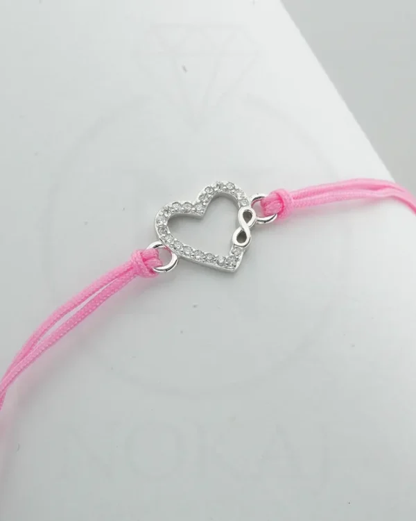 SREBRNA NARUKVICA S CIRKONIMA - BESKONAČNOST (S251216-170827)