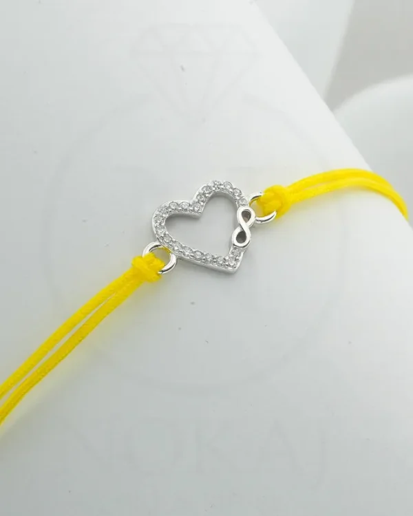 SREBRNA NARUKVICA S CIRKONIMA - BESKONAČNOST (S251216-170911)