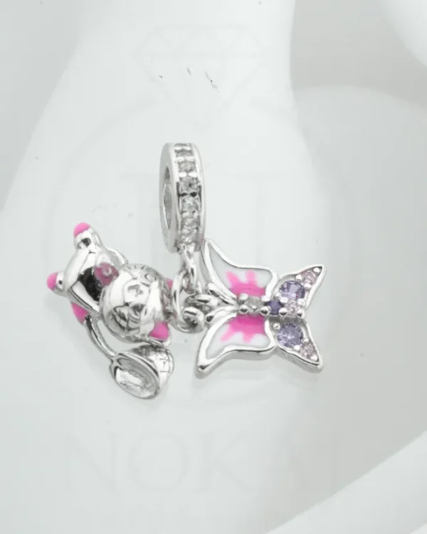 SREBRNI PRIVJESAK S CIRKONIMA - MAČKA (S251216-175632)