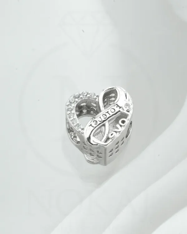 SREBRNI PRIVJESAK S CIRKONIMA - BESKONAČNOST (S251216-182147)