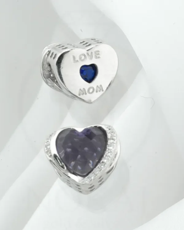 SREBRNI PRIVJESAK S CIRKONIMA - SRCE (S251217-150635)