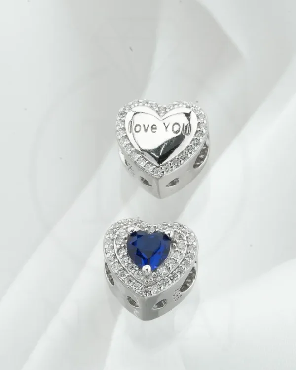 SREBRNI PRIVJESAK S CIRKONIMA - SRCE (S251217-153240)