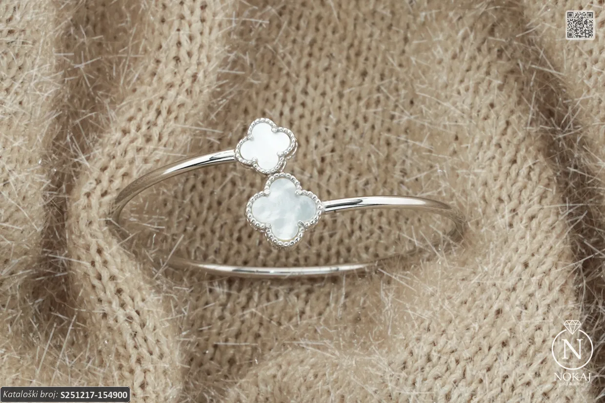 SREBRNA NARUKVICA - DJETELINA (S251217-154900)