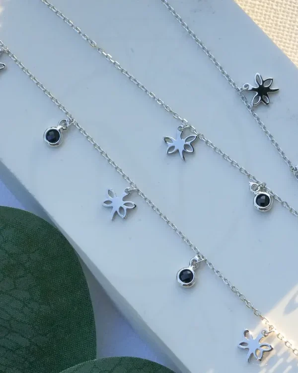 SREBRNI KOMPLET S CIRKONIMA - LEPTIR (S251217-163019)