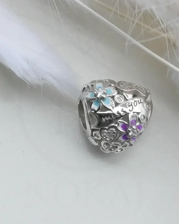 SREBRNI PRIVJESAK S CIRKONIMA - SRCE (S251217-182517)