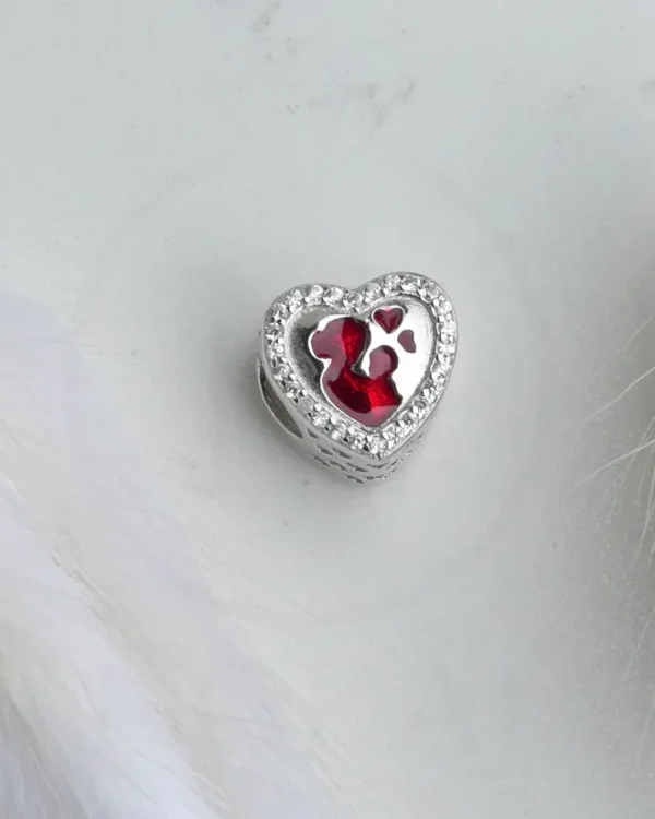 SREBRNI PRIVJESAK S CIRKONIMA - MAJKA I DIJETE (S251217-184730)