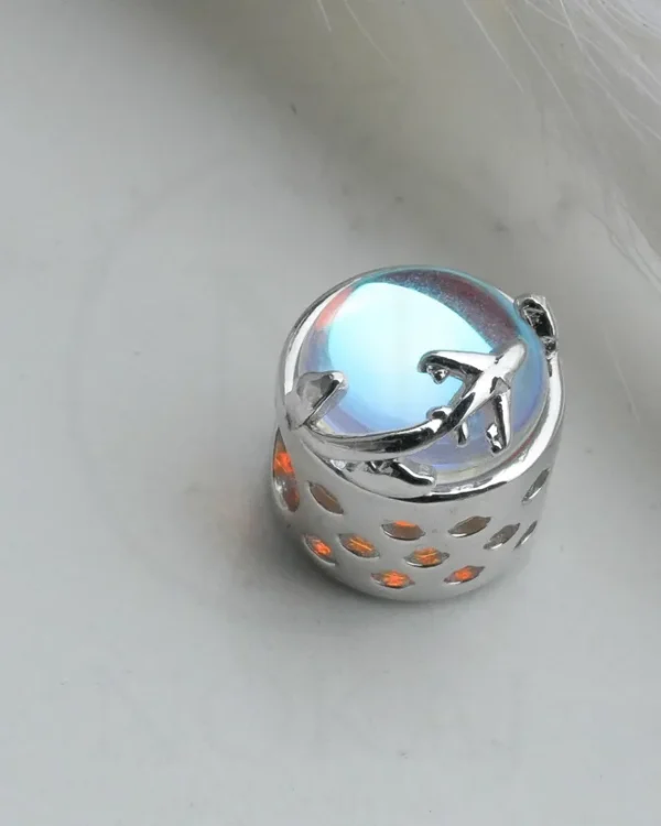 SREBRNI PRIVJESAK - AVION (S251217-194717)