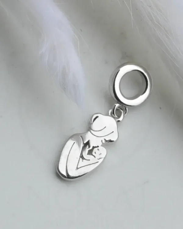 SREBRNI PRIVJESAK - MAJKA I DIJETE (S251217-195147)