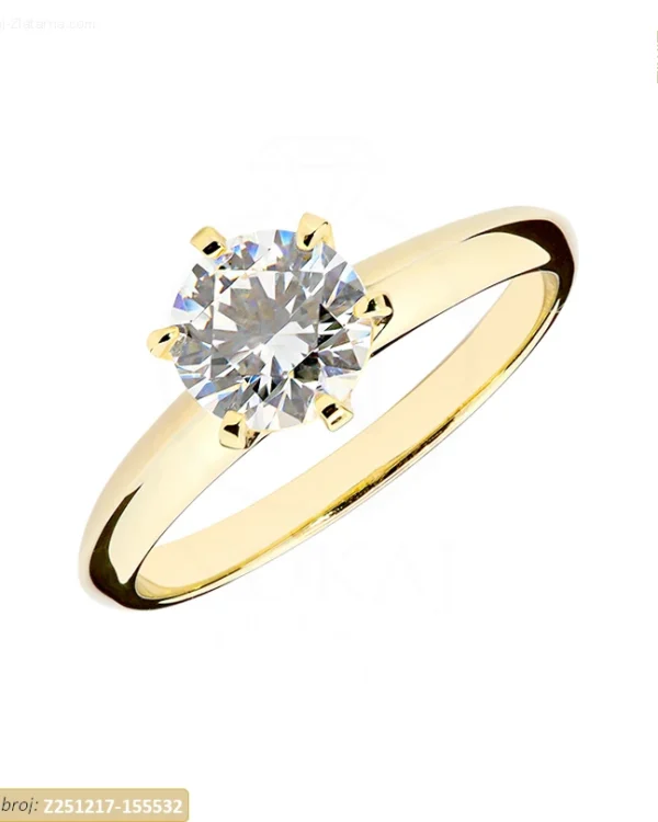 ZLATNI ZARUČNI PRSTEN (Z251217-155532)