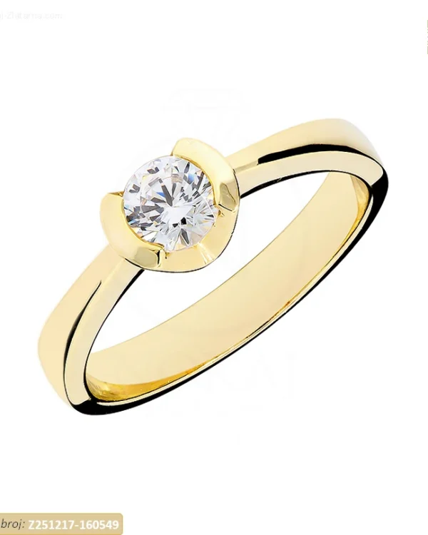 ZLATNI ZARUČNI PRSTEN (Z251217-160549)